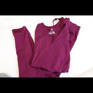 Adar pro scrub set lightly worn